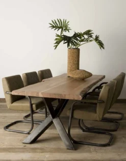 Yunta Boomstam eettafel Y-vorm 200 cm