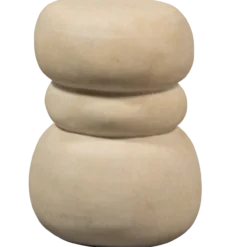 Yvo bijzettafel betonlook naturel