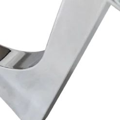 Zaandam design poot metaal chroom
