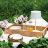 Zafferano Olivia oplaadbare tafellamp S