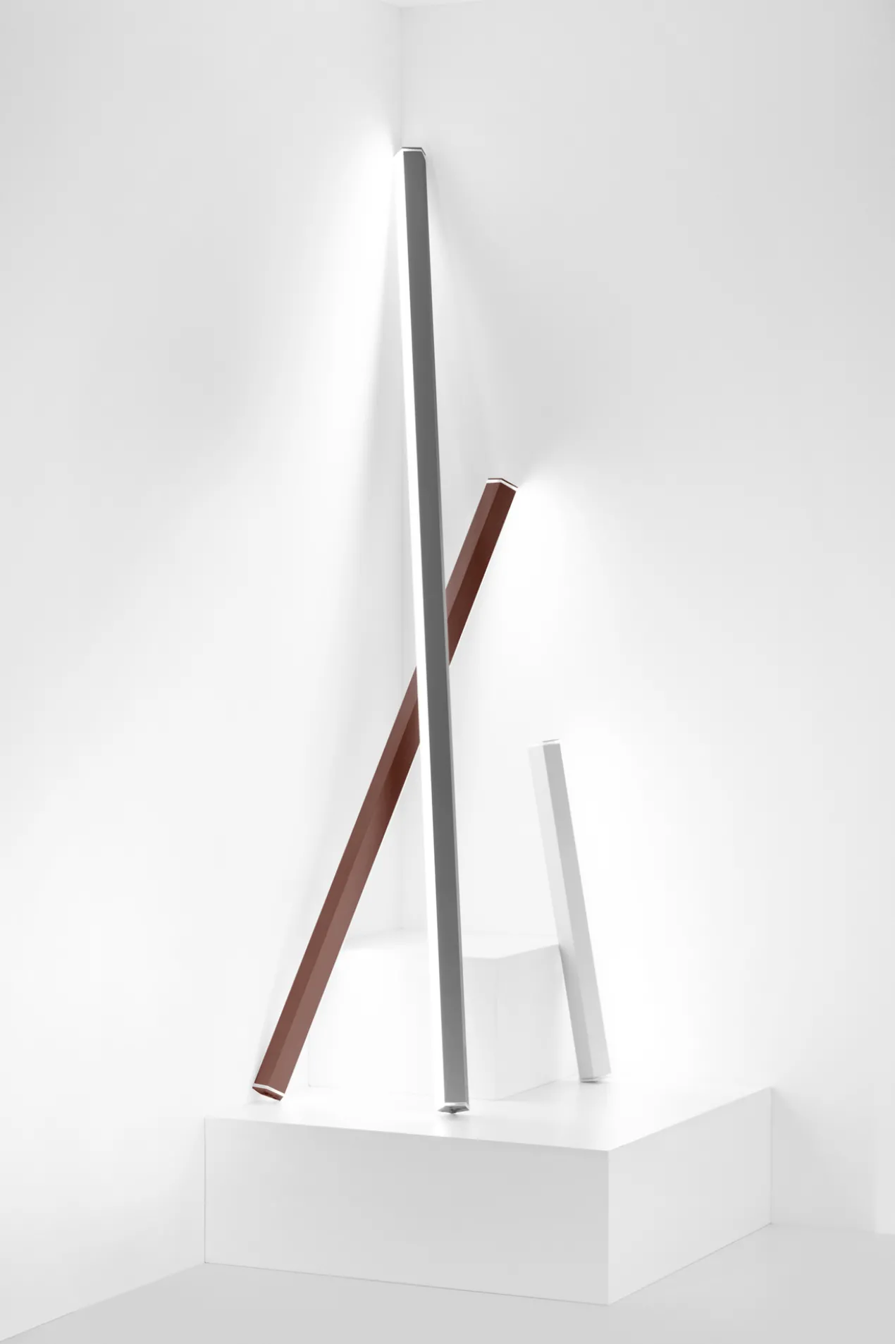Zafferano oplaadbare lichtstaaf Pencil S antraciet