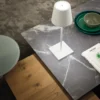 Zafferano oplaadbare tafellamp Desk L roest