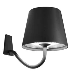 Zafferano oplaadbare wandlamp antraciet