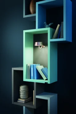 Zafferano wandlamp Sister Light Wifi groen