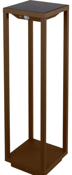 Zafferano zonne-energie Home vloerlamp M roest