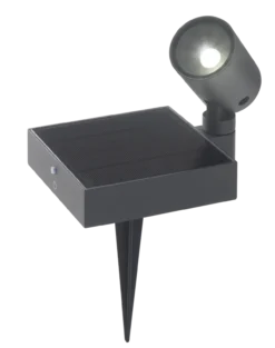 Zafferano zonne-energie spotlamp antraciet