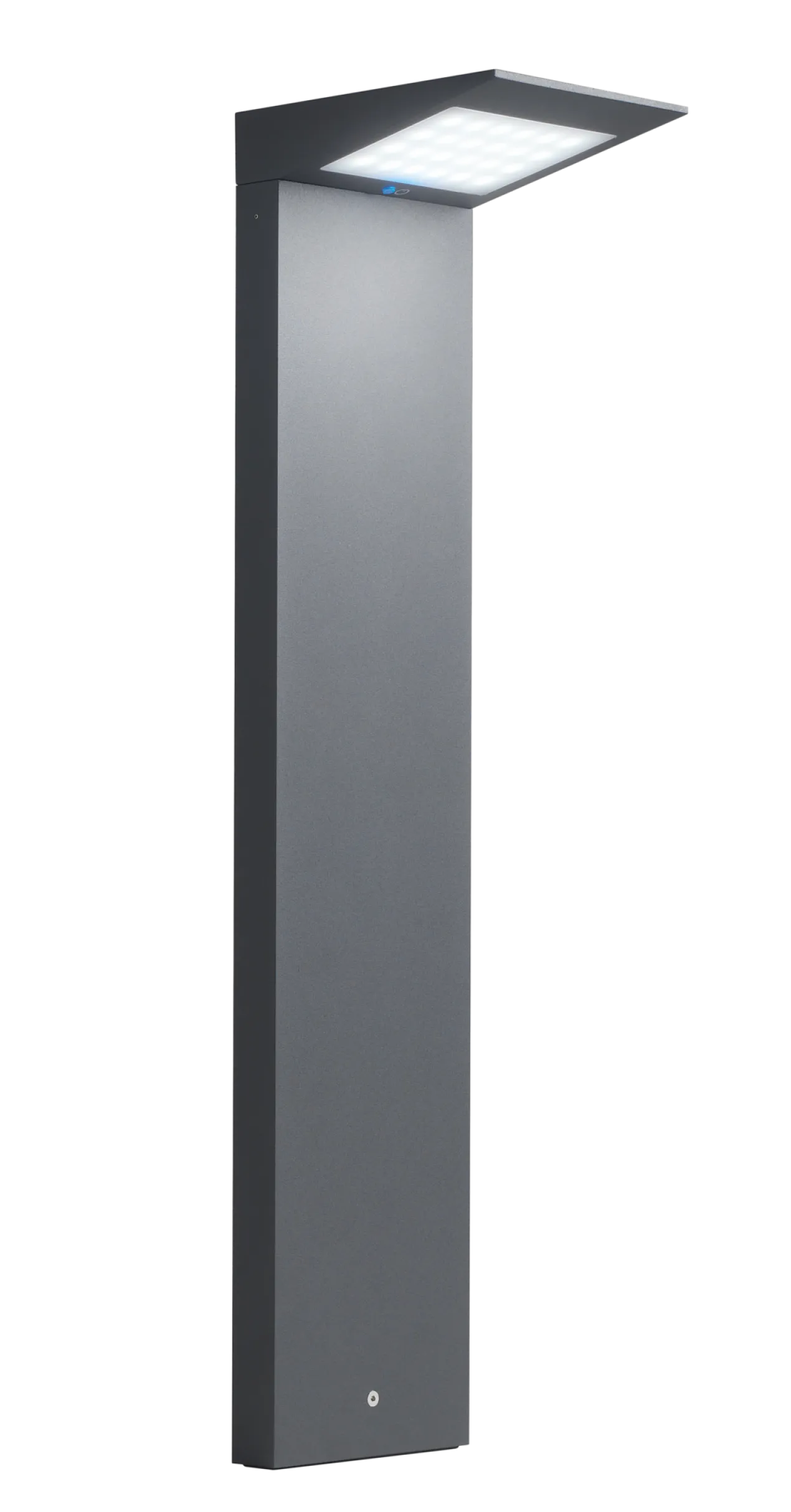 Zafferano zonne-energie vloerlamp antraciet