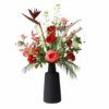 Zijden boeket Elva Ruby