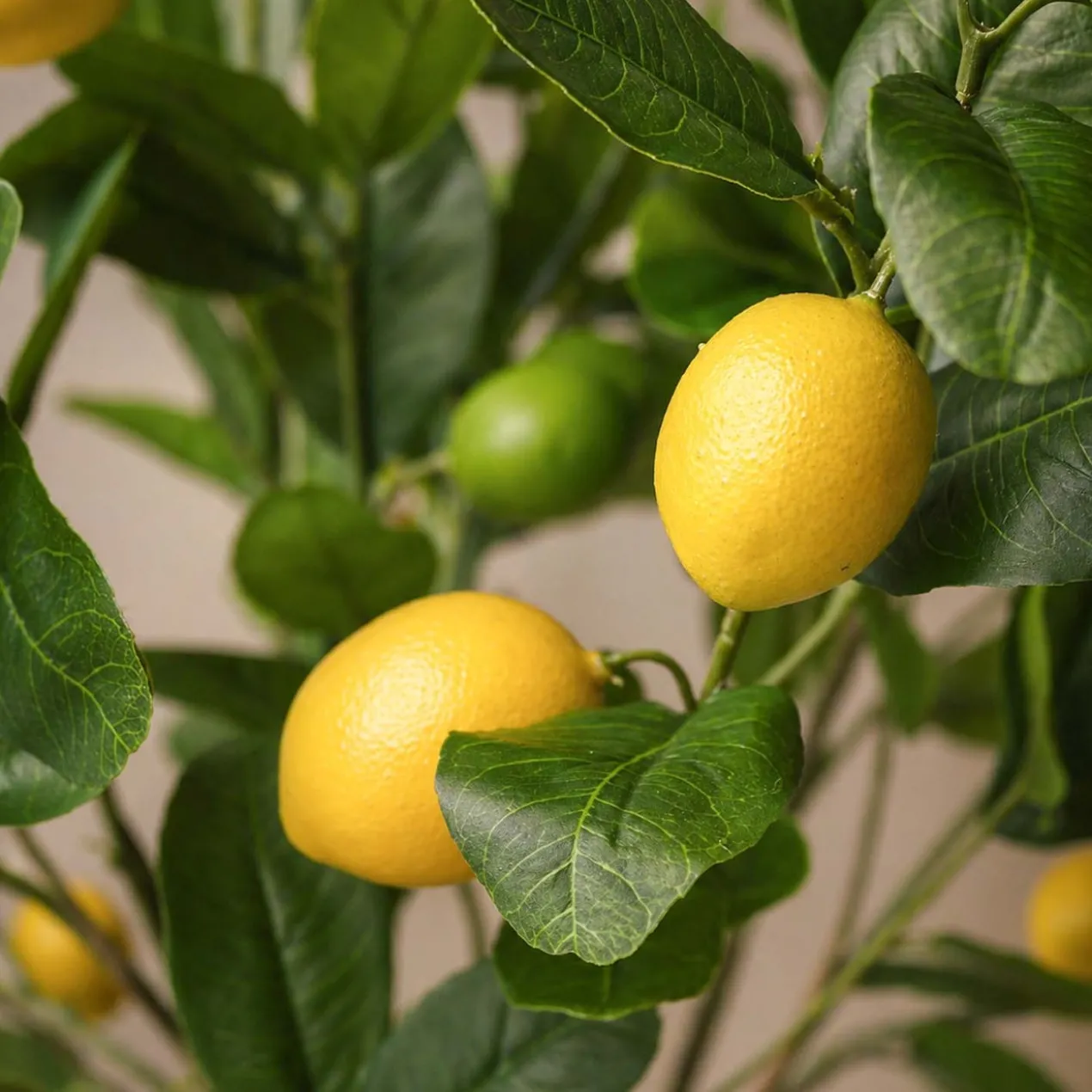 Zijden boeket Lemon Zest