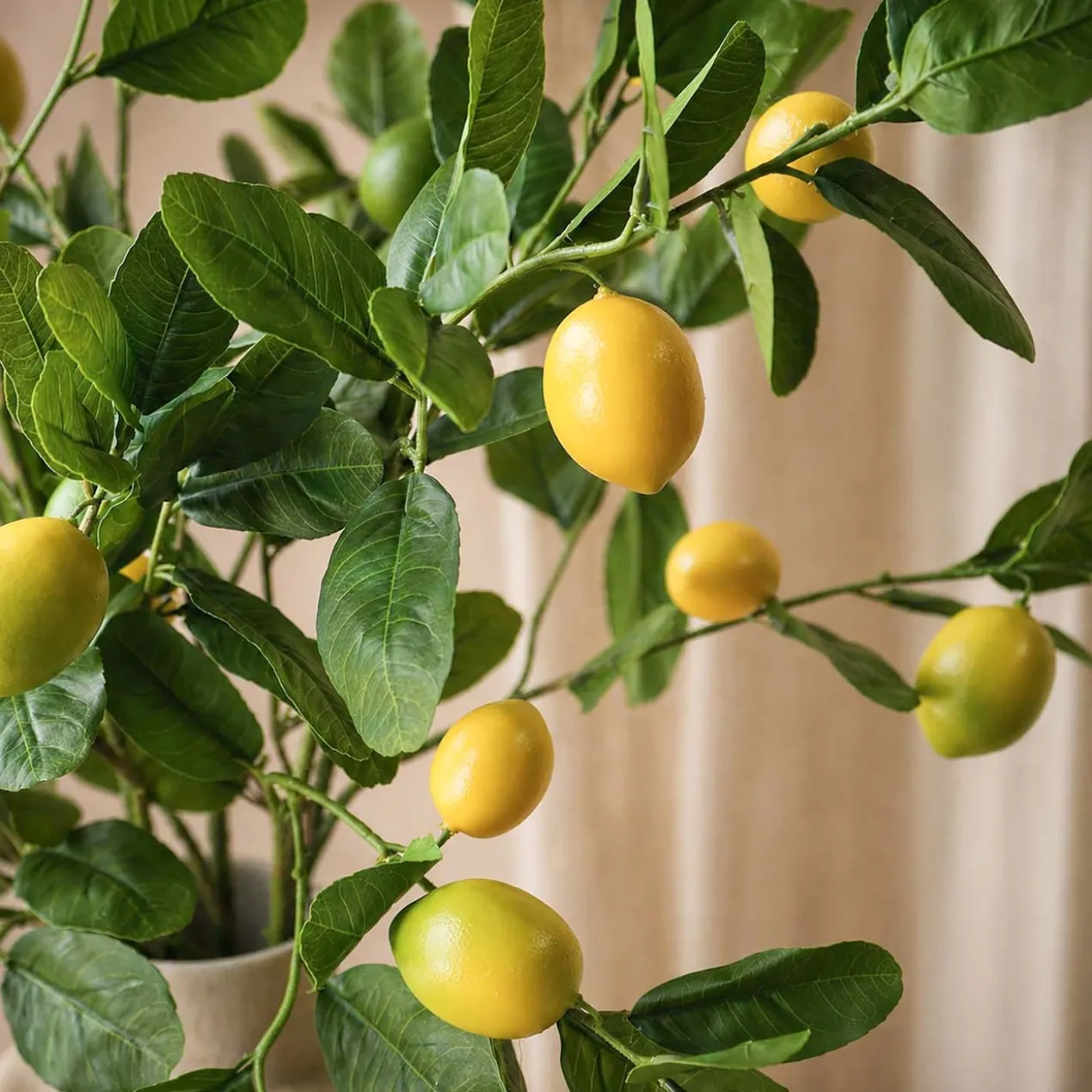 Zijden boeket Lemon Zest