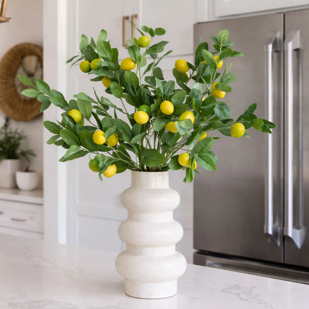 Zijden boeket Lemon Zest