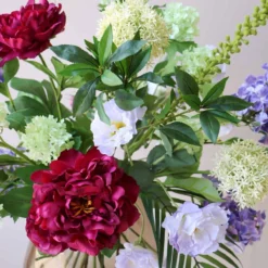 Zijden boeket Mabel Everleigh