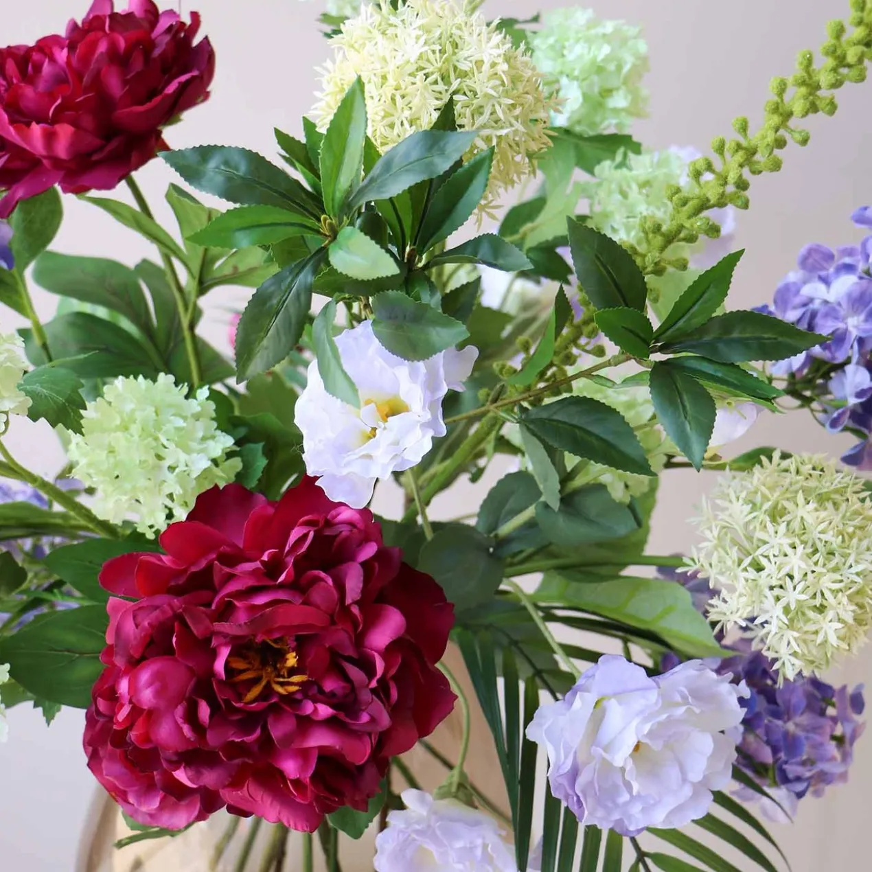Zijden boeket Mabel Everleigh