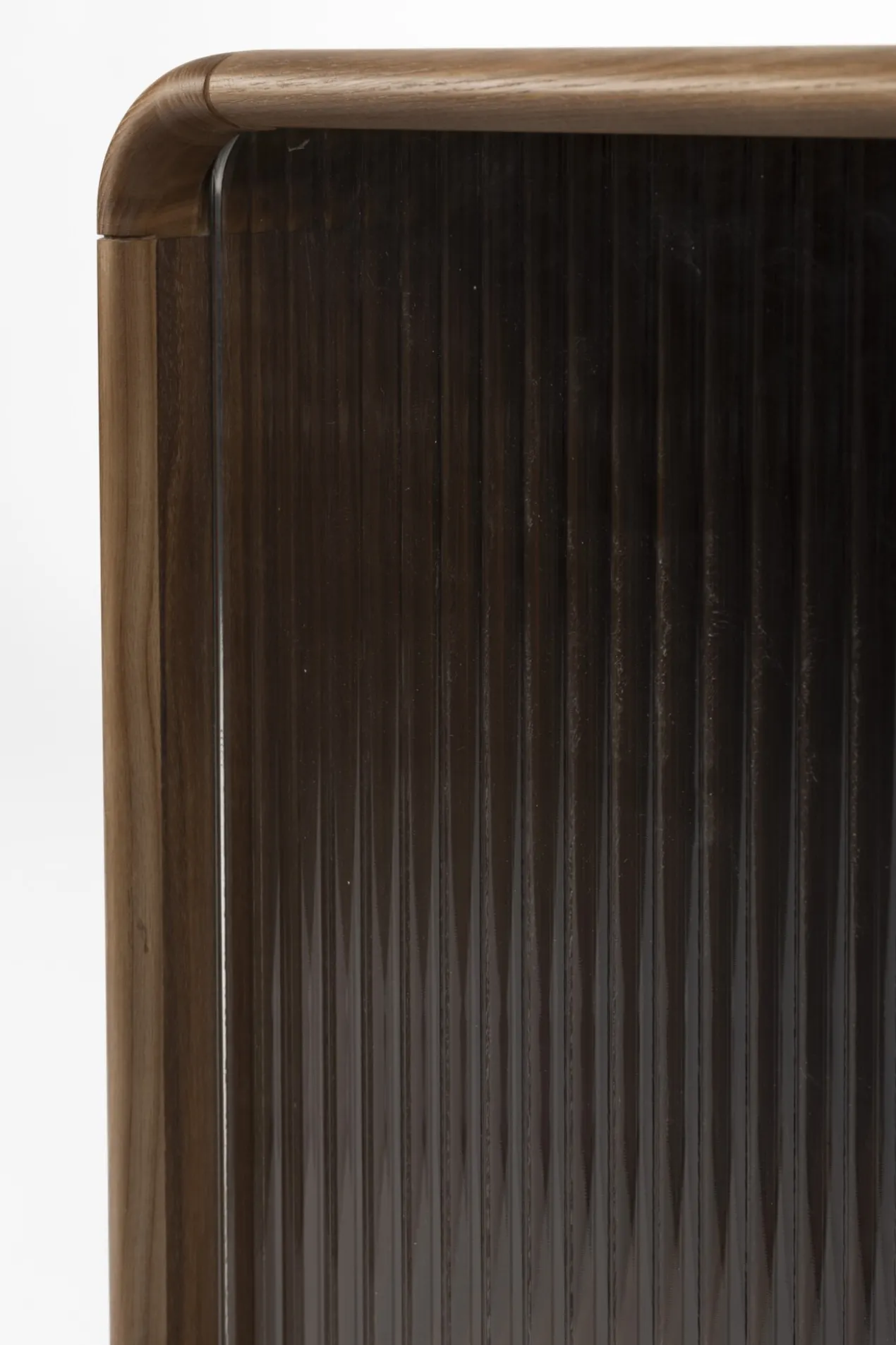 Zij tafel / bed standaard rise notenhout