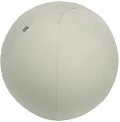 Zitbal met anti-rol design 75 cm lichtgrijs