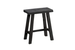 zit bankje oud teak naturel 40 cm
