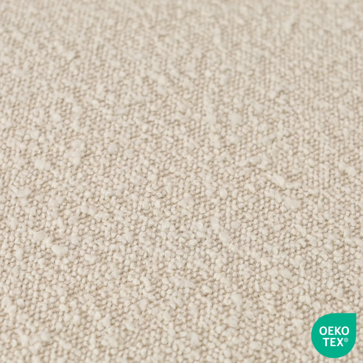 Zitkussen Jut bouclé beige