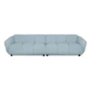 3-zitsbank Bollo lake blue