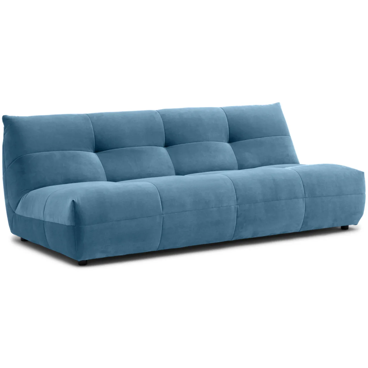 3-zitsbank Flynn royal iceblue