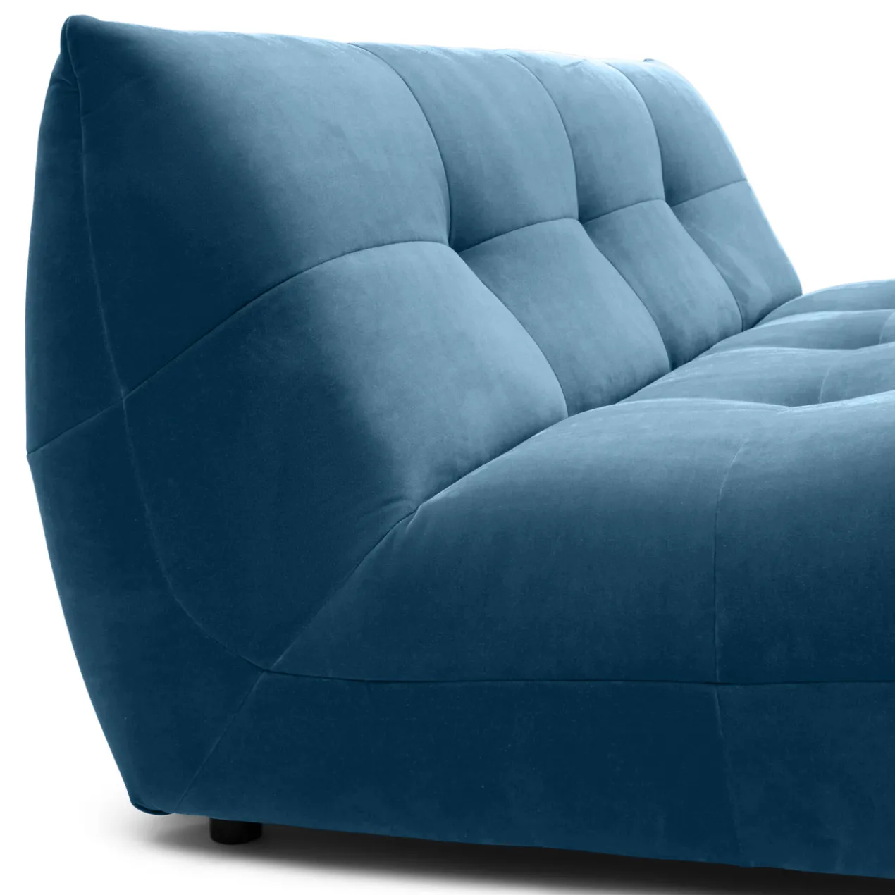 3-zitsbank Flynn royal iceblue