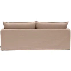 3-zitsbank Mare shadow linen