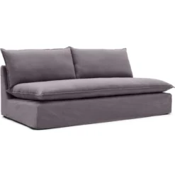 3-zitsbank Mare shadow pewter