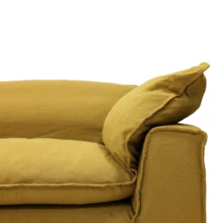 3-zitsbank Nomad linnen burnt ochre