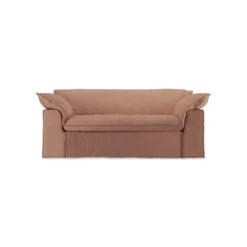 2-zitsbank Nomad linnen dusty rose
