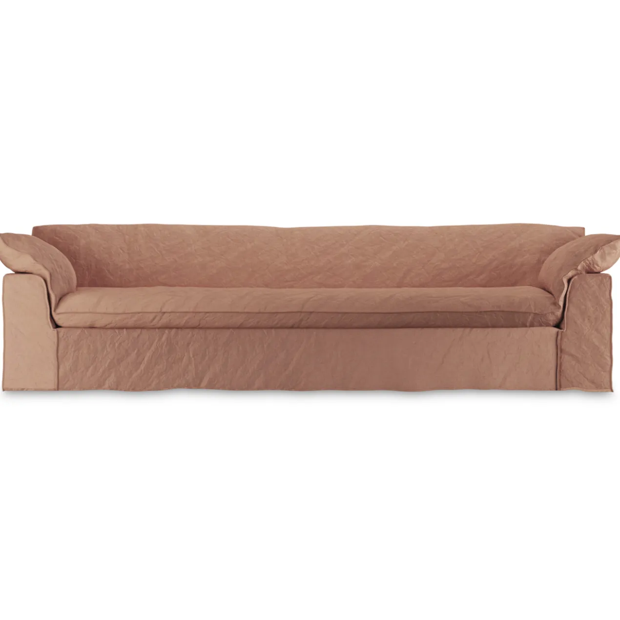3-zitsbank Nomad linnen dusty rose