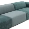 4-zitsbank Oscar ocean blue