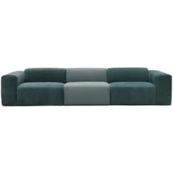 4-zitsbank Oscar ocean blue