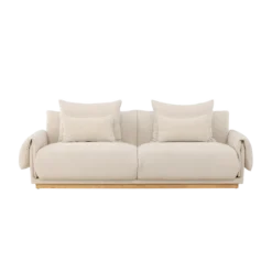 3-zitsbank Rikki Beige