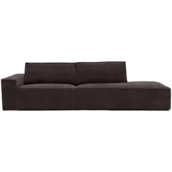2-zitsbank Segment be cotton brown rechts