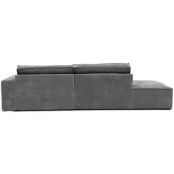 2-zitsbank Segment be cotton grey links