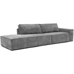 2-zitsbank Segment be cotton grey links