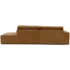 2-zitsbank Segment be cotton ocher rechts
