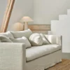 4-zitsbank Sintra linen naturel