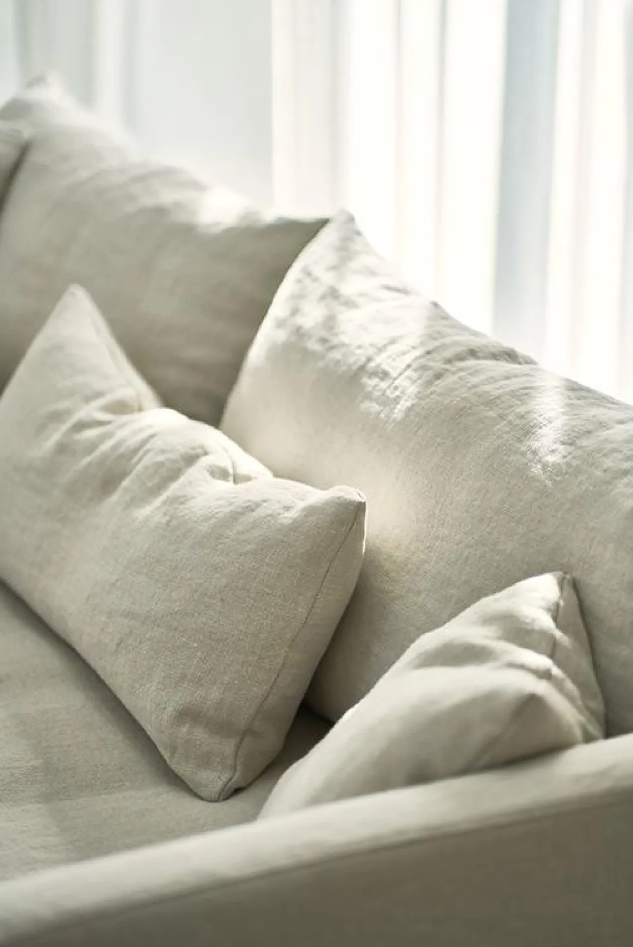 4-zitsbank Sintra linen naturel