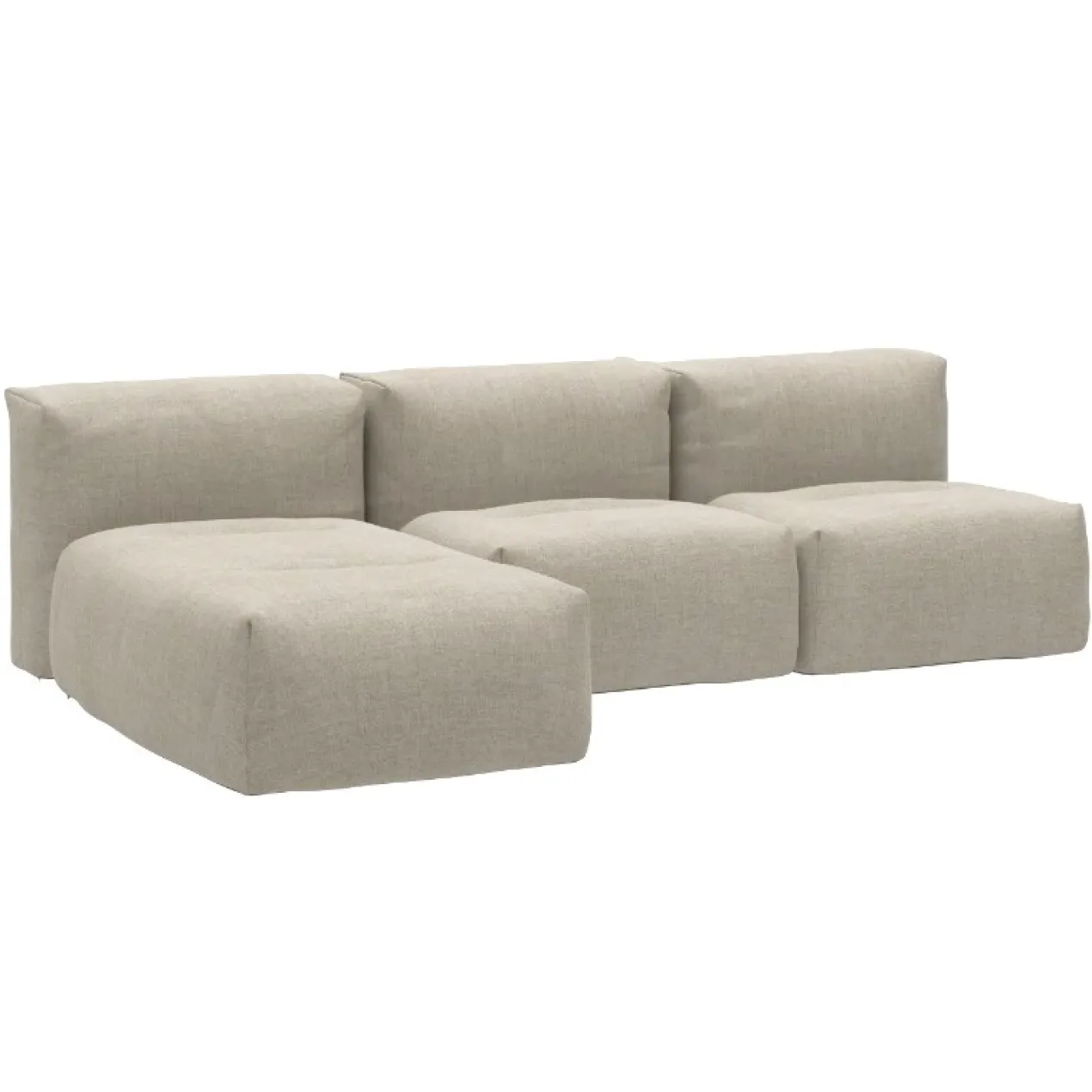 3-zitsbank Soft outdoor lounge sand
