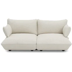 2-zitsbank Sumo boucle recycled beige