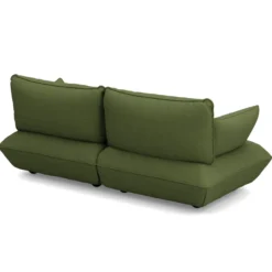 2-zitsbank Sumo boucle recycled leaf green