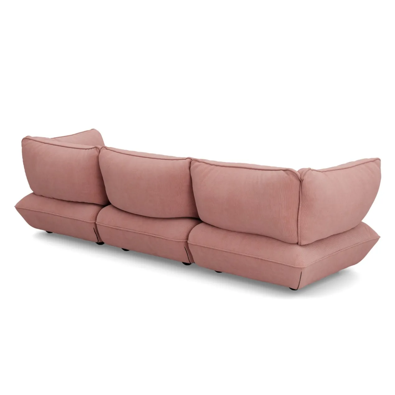3-zitsbank Sumo cord recycled soft pink