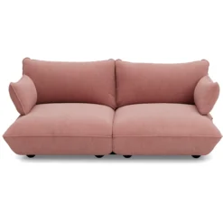 2-zitsbank Sumo cord recycled soft pink