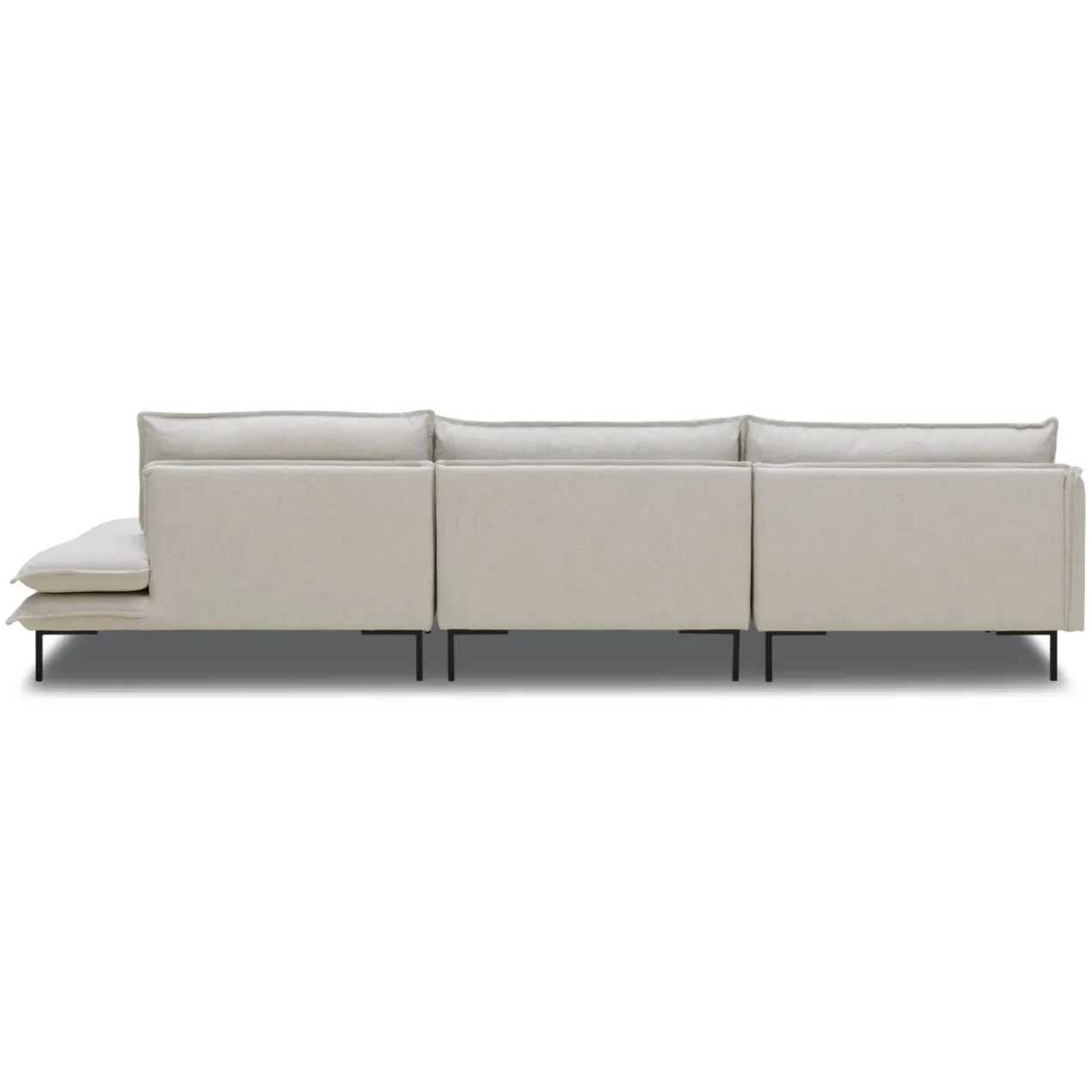 3-zitsbank Twin essence champagne rechts