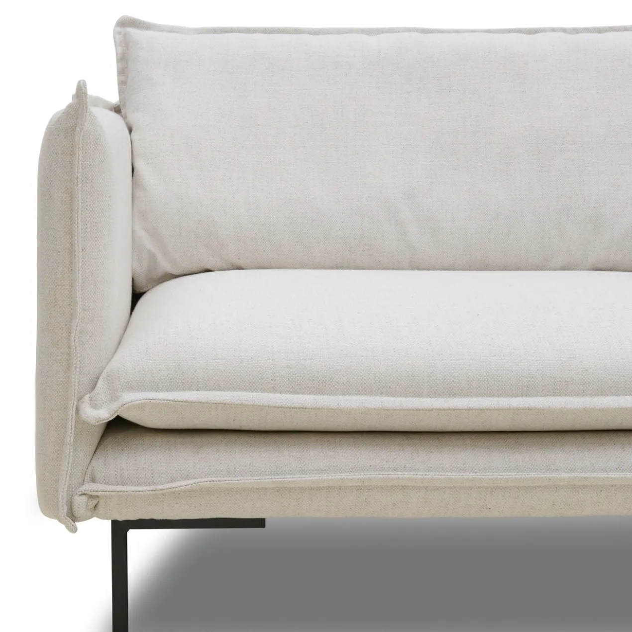 3-zitsbank Twin essence champagne rechts