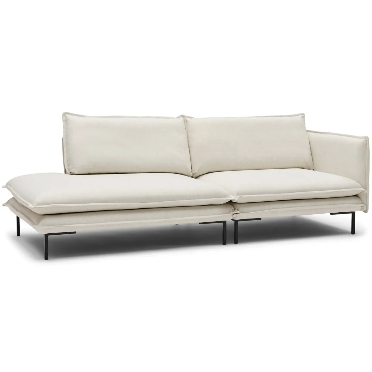 2-zitsbank Twin essence champagne links