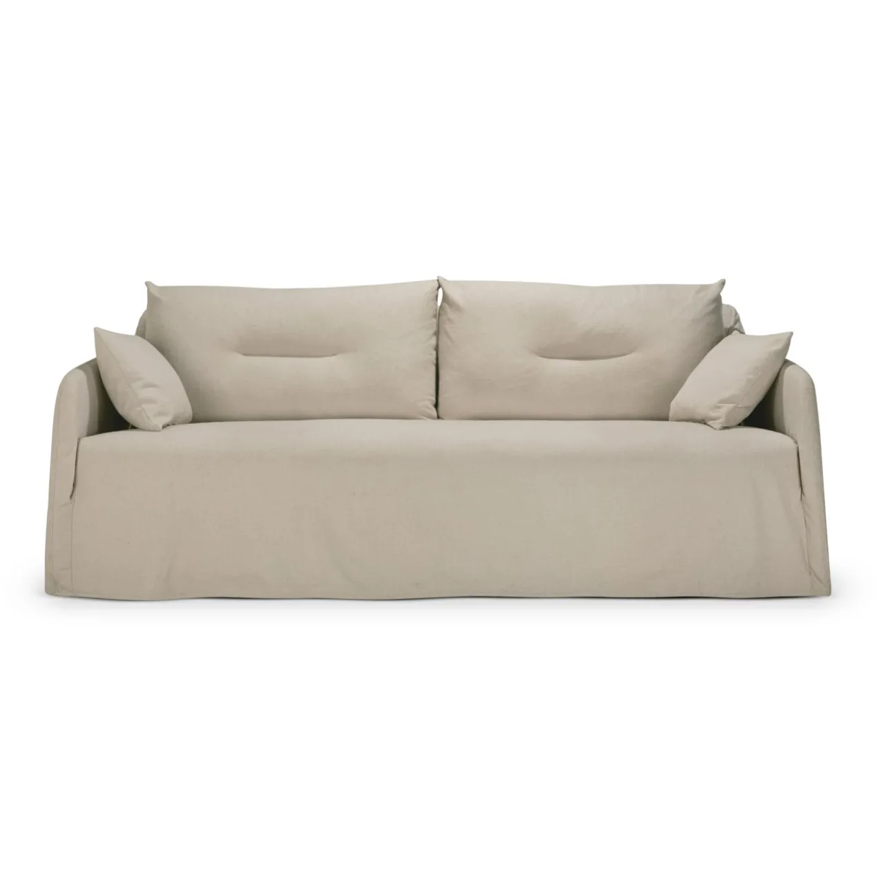 2-zitsbank Weave 200 cm bone