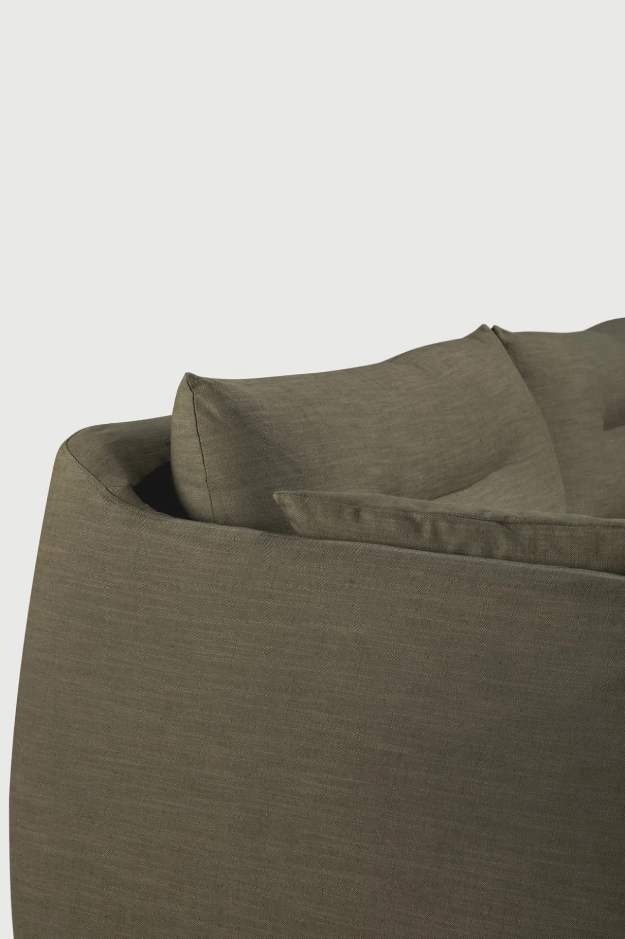 3-zitsbank Weave groen 244 cm