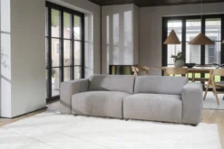 3-zitsbank Willard gestoffeerd Lichtbeige