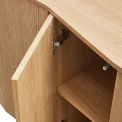 Zuma dressoir 200 cm eiken fineer transparant [fsc]